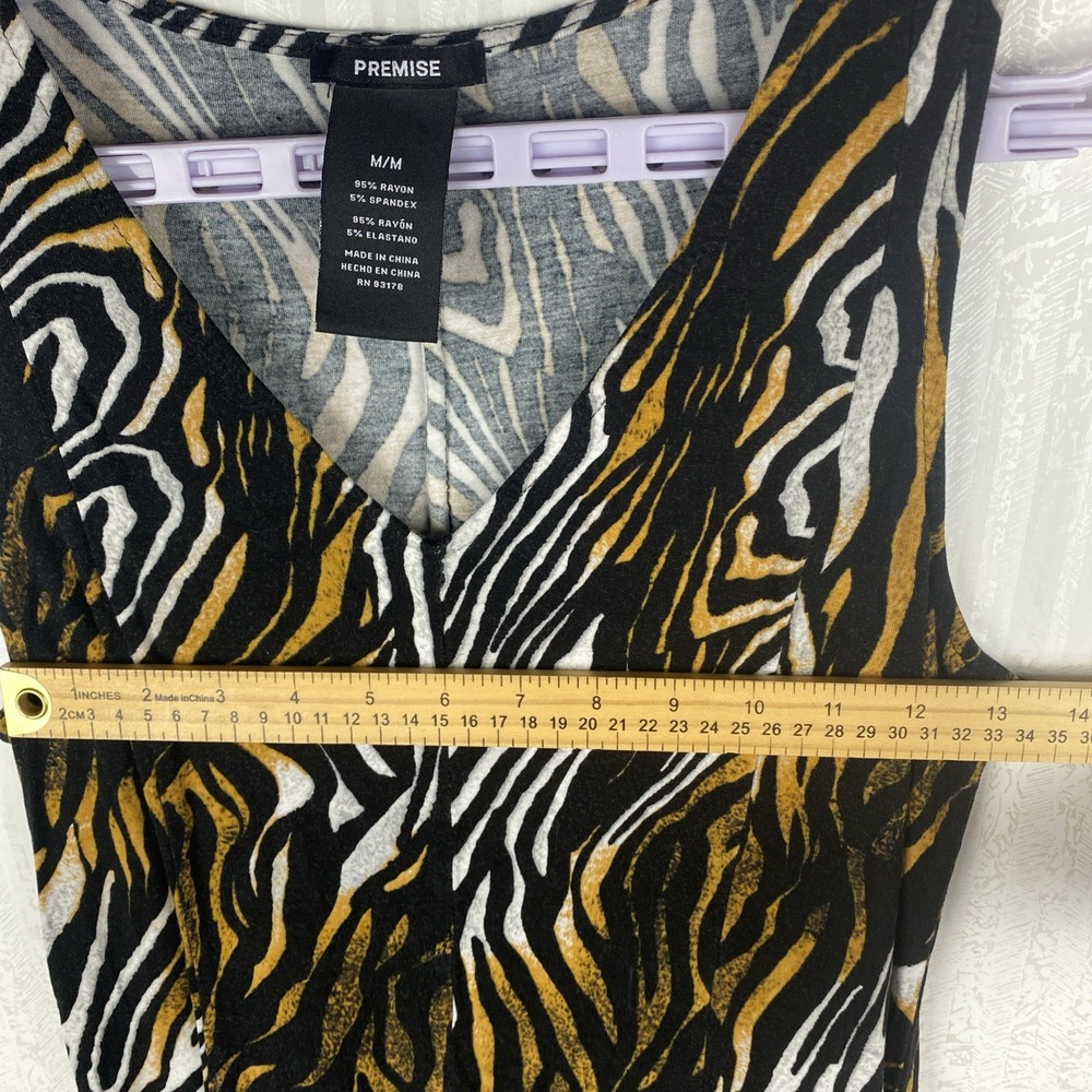 Premise Women's Summer Dress Zebra Print Size Medium - Picture 10 of 10